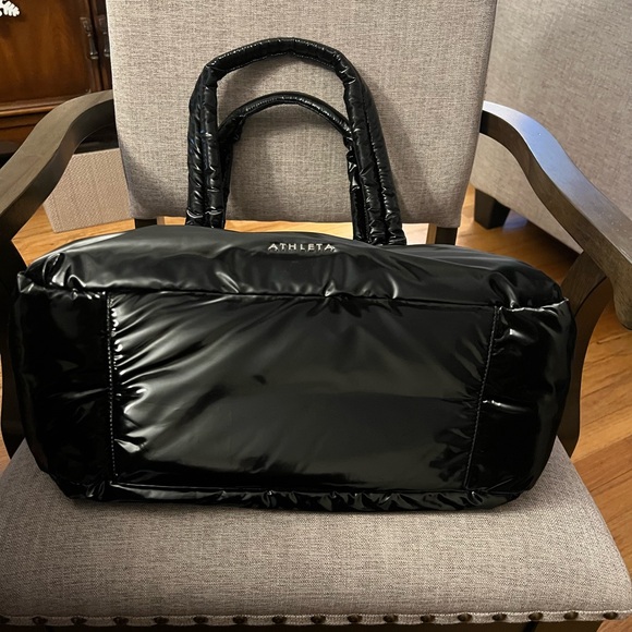 Athleta Shiny Puffer Tote Bag - Picture 2 of 10